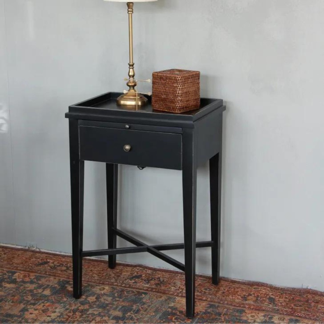 Saskia Side Table Black image 2